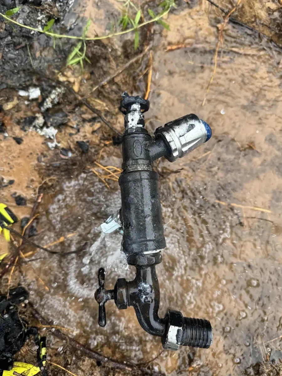 Backflow assembly serviced on West Loop 281 in Longview, Texas