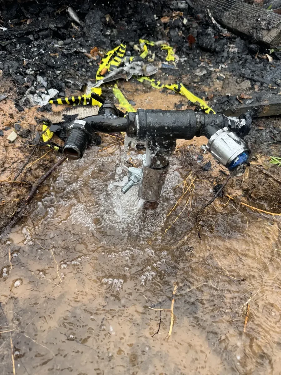 Backflow assembly serviced on West Loop 281 in Longview, Texas